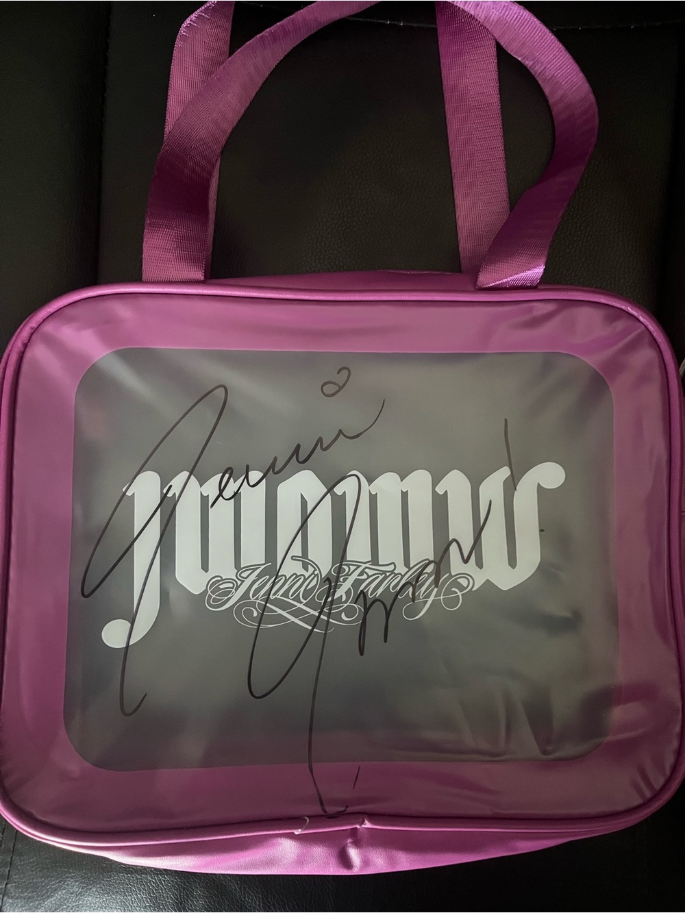 JWOWW SIGNED Makeup Bag - bag only